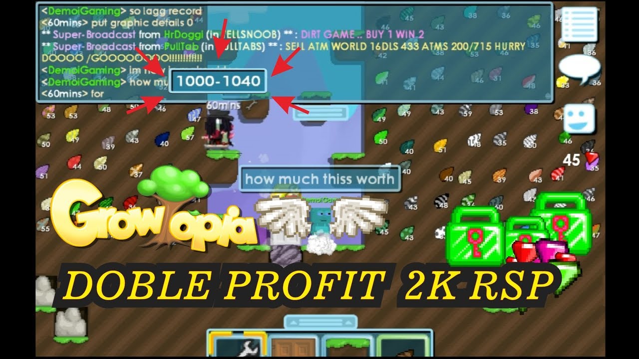 Growtopia Buying Rsp 1.000.000 gems YouTube