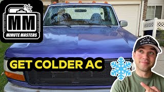 How to Make Your AC Colder | 1995 Ford F150