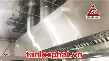 Hệ thống hút mùi bếp nhà hàng thi công trọn gói giá rẻ