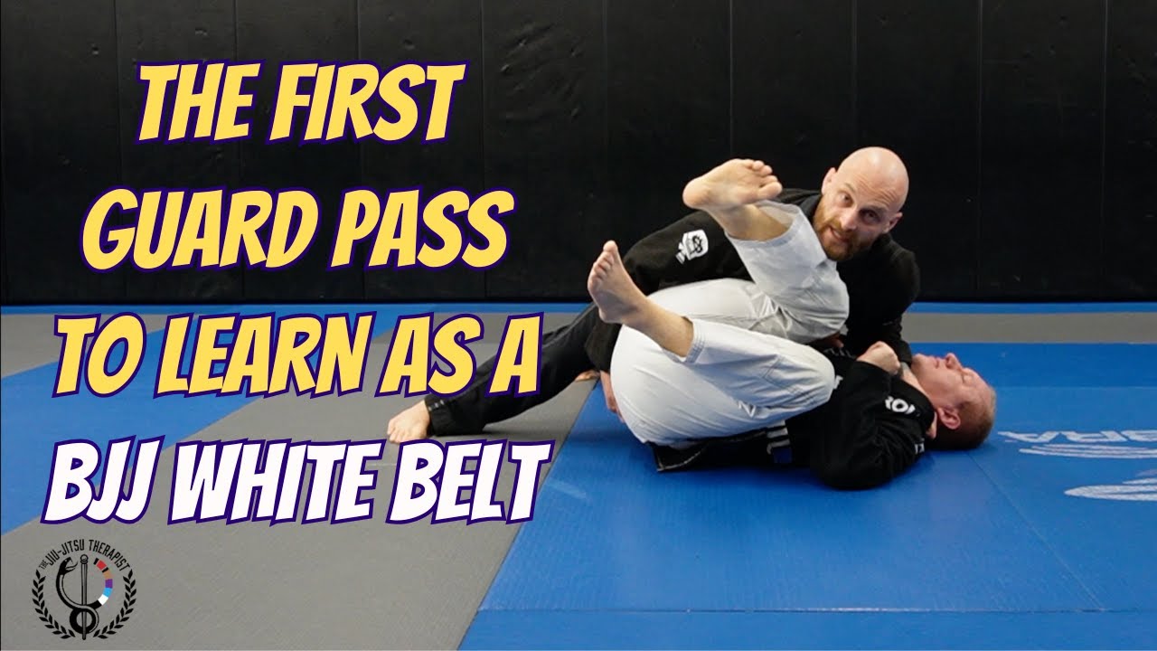 The First Guard Pass To Learn As A BJJ White Belt - YouTube