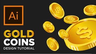How To Create Realistic Looking Gold Coin in Adobe Illustrator