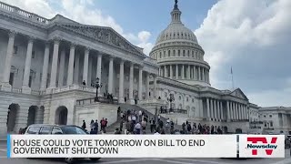 NewsdayTV: House to vote on bill to end shutdown