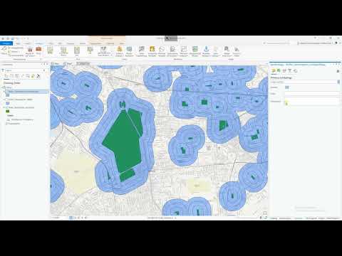 ArcGIS Pro: Buffer multiple rings