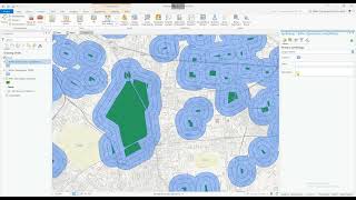 ArcGIS Pro: Buffer multiple rings