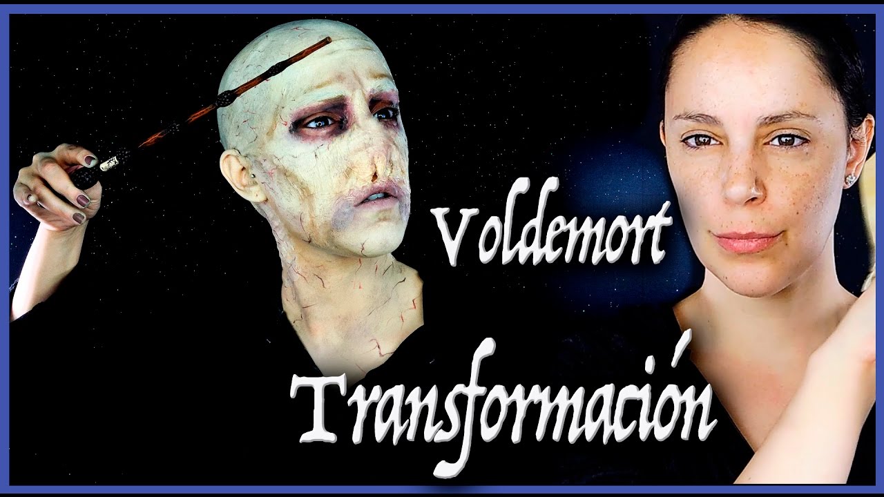 Transformación en Lord Voldemort fácil #152 | Silvia Quiros