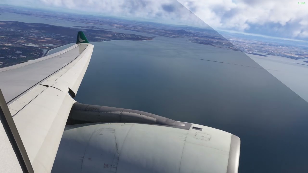 MSFS 2024 | iniBuilds A330 Cathay Pacific | Take off at Incheon Airport (RKSI)