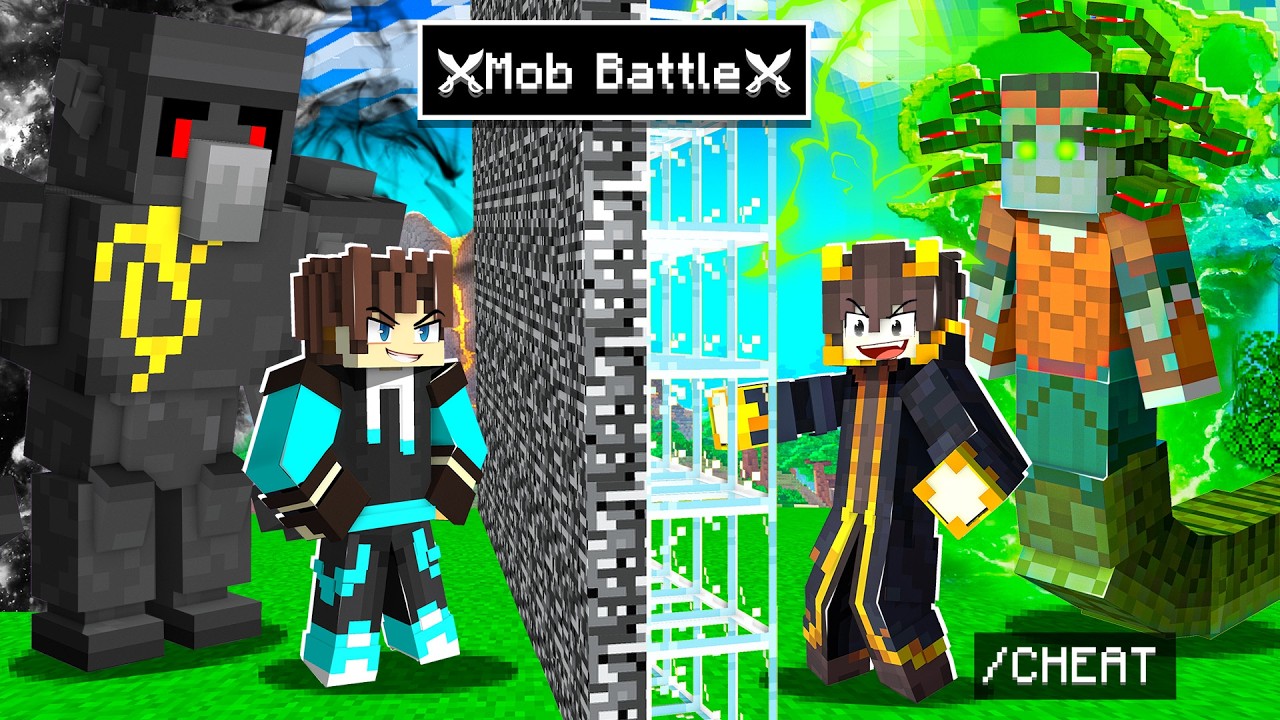 My Friend CHALLENGED Me In Mob Battle ⚔️ | I Cheated Secretly 😱 # ...