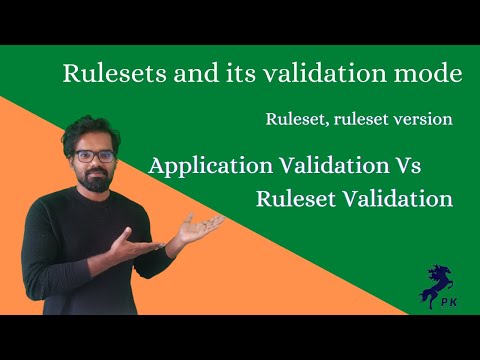 16. Rulesets, ruleset versions, Application validation Vs ruleset validation - Pega 8.7