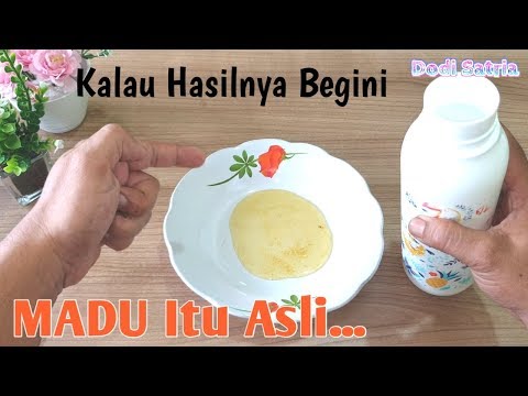 Video: Cara Memeriksa Kualiti Madu Di Rumah