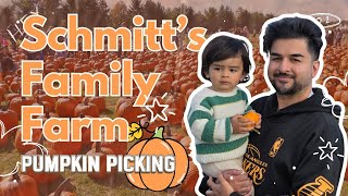 🎃 Pumpkin Picking Fun at Schmitt’s Farmhouse | Fall Festival & Family Adventure #octobervibes