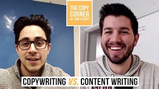 The Copy Corner: The ONE Big Difference Between Copywriting and Content Writing