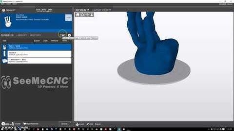 Loading ERIS Delta Defaults for MatterControl