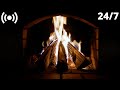 Relaxing FIREPLACE Sounds for CHRISTMAS | Burning Logs & Crackling FIRE SOUNDS for Sleep (No Music)