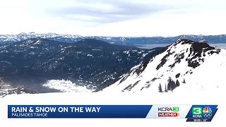 Weather changes on the way to Northern California