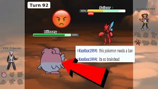 Player Gets Mad and Salty at Blissey (Pokemon Showdown) (BDSP OU) (SALT)