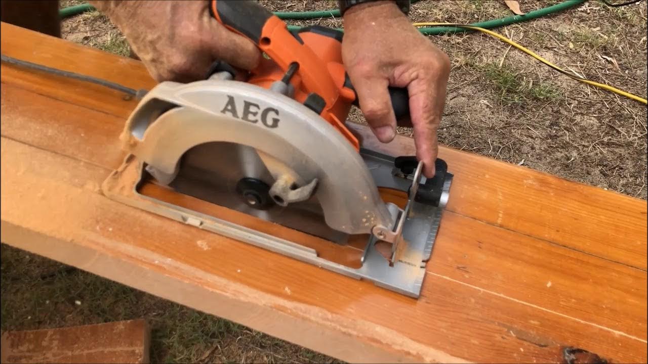 AEG 190MM Circular Saw YouTube