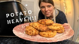 Airfryer Potatoes: Breaded Potato Cakes