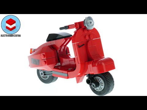 LEGO Creator 40517 Vespa Speed Build - AustrianBrickFan