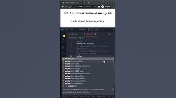 #10 | Buat Animasi Mengetik di CSS?🤔