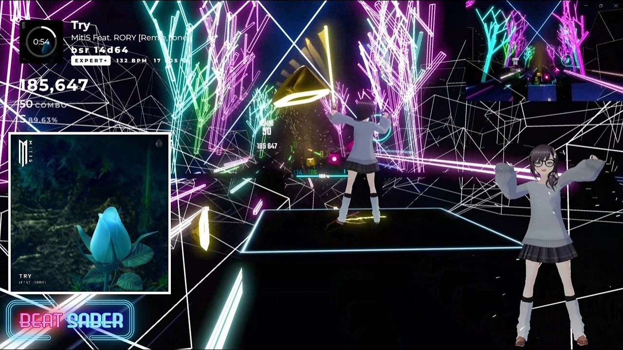 [BEAT SABER]  Try - MitiS (feat. RØRY)