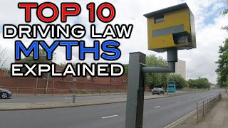 Top 10 Common Driving Law Myths