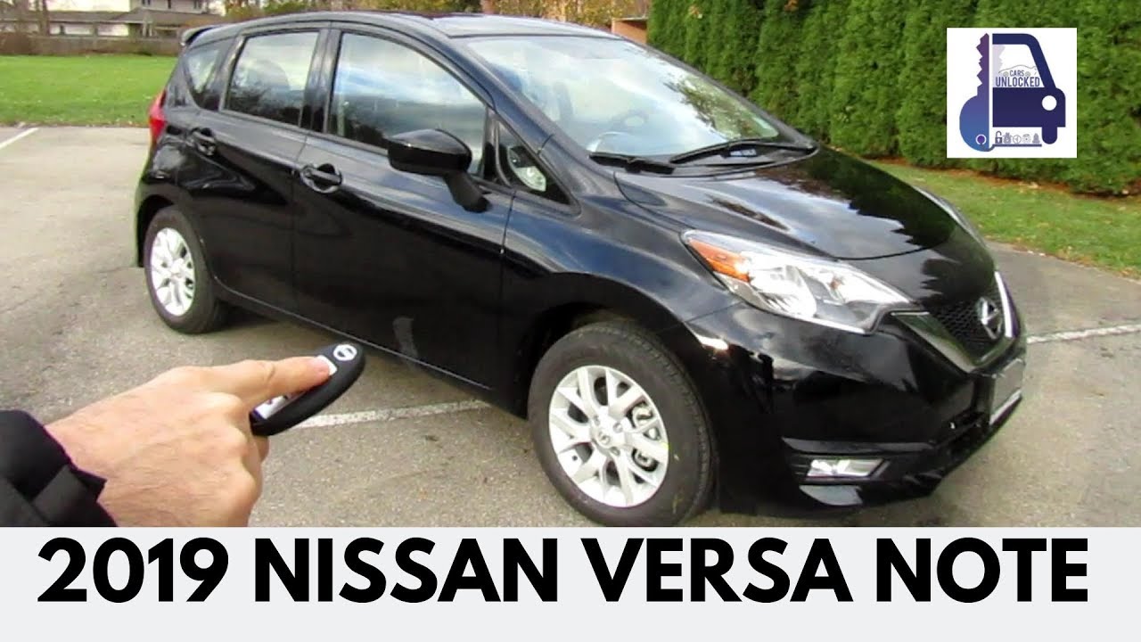 2019 Nissan Versa Note Sv Special Edition Detailed Walk Around And Review