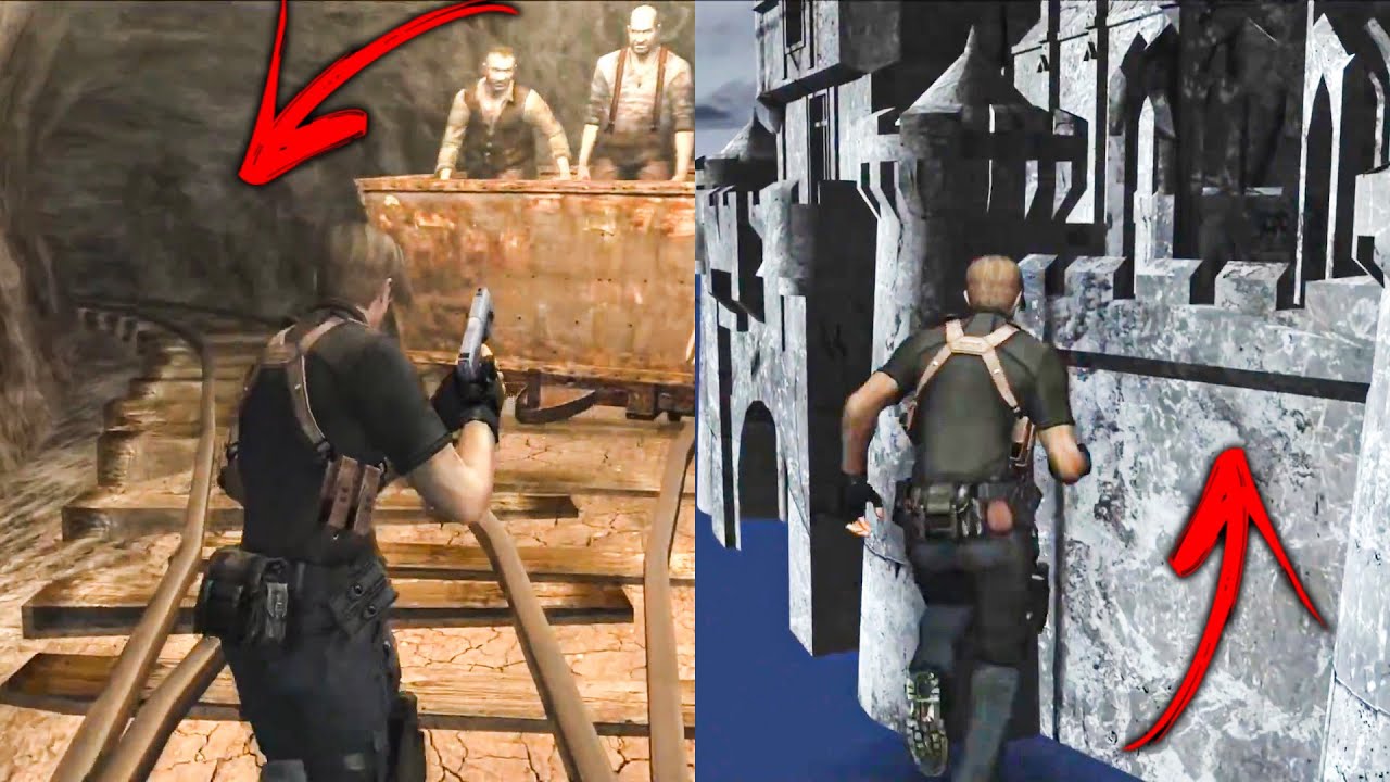 top 10 LUGARES SECRETOS em RESIDENT EVIL 4