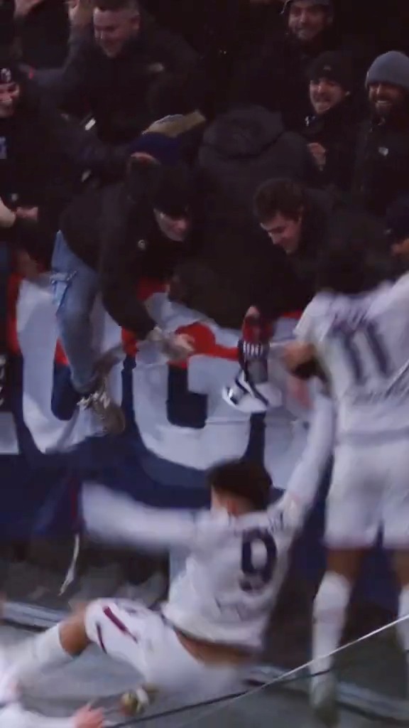 Celebrating a goal is risky business ?