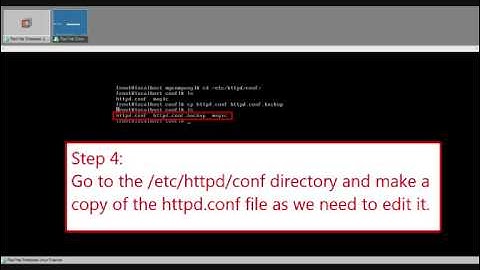 Name Based Virtual Hosting on an Apache Server