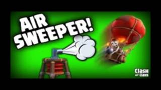 جديد معمل دفاعي جوي لكلاش اوف كلانس سويبر  new clash of clans air sweeper