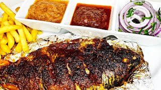 Juicy and Tasty Oven Grilled Tilapia Fish Recipe