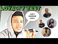 Can I Borrow $1000 For My RENT | LOYALTY TEST On My Friends!