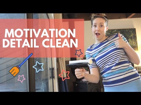 Motivation Detail Clean | Dust, surface wipe &  sweep for busy moms |