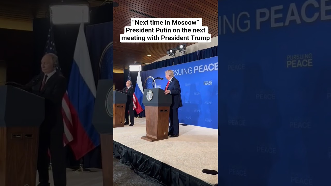 “Next time in Moscow” President Putin on the next meeting with President Trump 
