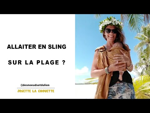 Porter un nouveau-né en sling ? - Josette la chouette