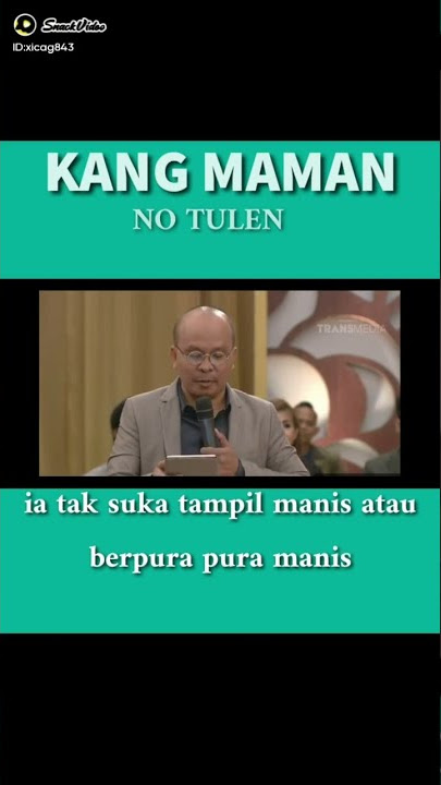 story wa terbaru kang Maman no tulen