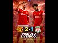 Manchester united Liverpool #manchesterunitedforever #footballshorts