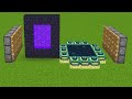 nether portal + end portal = ???