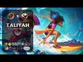 Taliyah jungle vs lee sin  na challenger patch 148