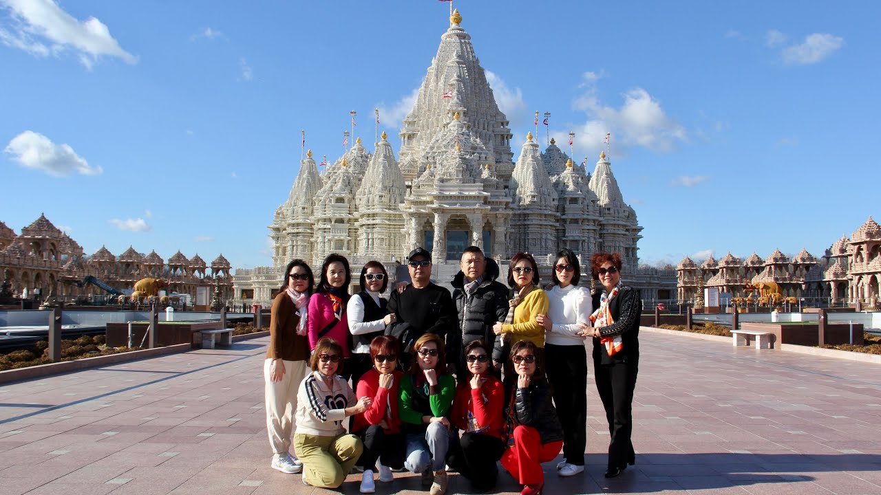 新泽西印度教最大的寺庙￼ BAPS Shri Swaminarayan Mandir, Robbinsville