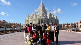 新泽西印度教最大的寺庙￼ BAPS Shri Swaminarayan Mandir, Robbinsville