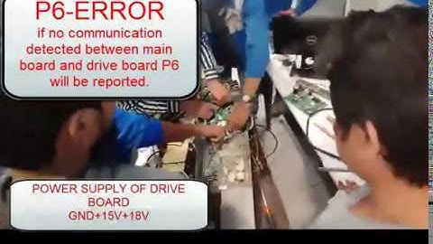 Part 2 Training course at GREE ACADEMY topics understanding of E8 error and  P6 error