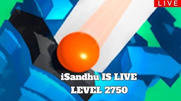 Live Stack ball 3d 🏀 highest score level 2750 challenges 🎮 #stackbounce #viral #gaming #stackball3d