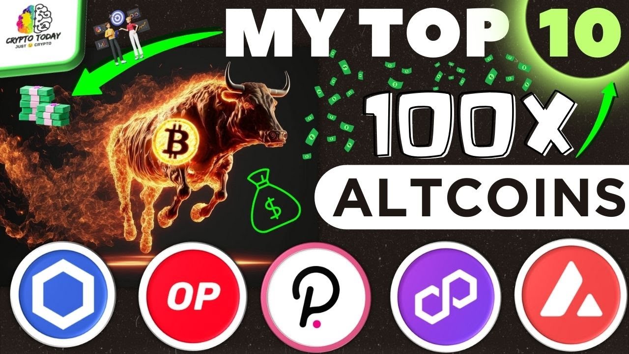 Top 10 Altcoins Portfolio For The Bull Run | 100X Potential | Top 10 ...