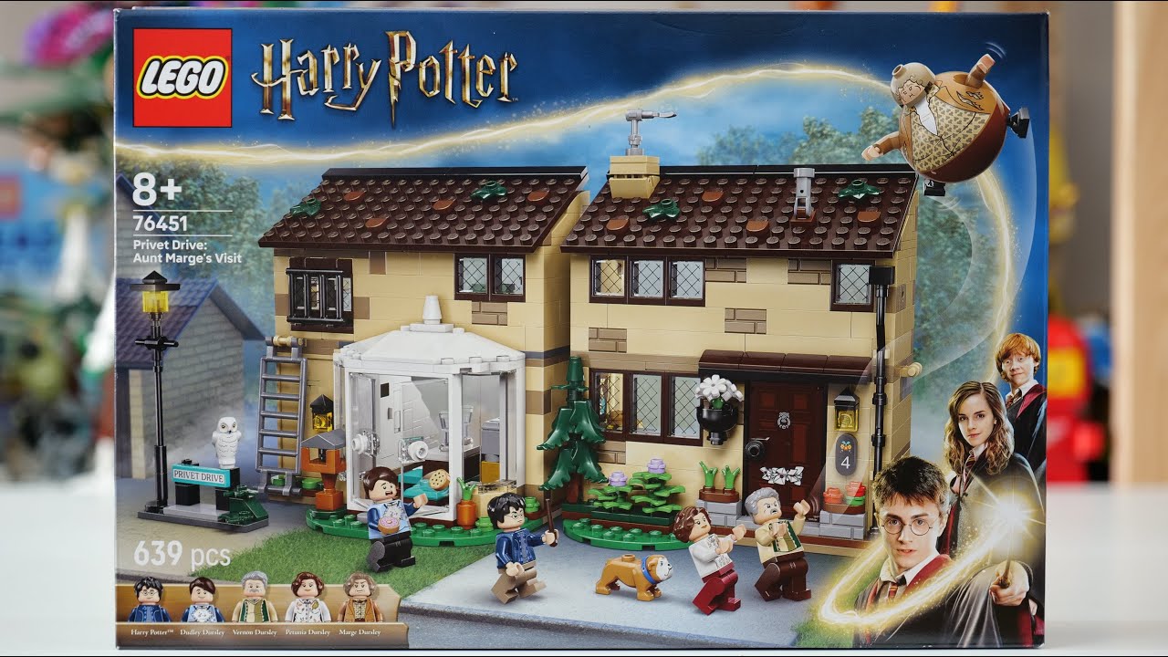 LEGO Harry Potter 76451 Privet Drive Aunt Marge's Visit Speed