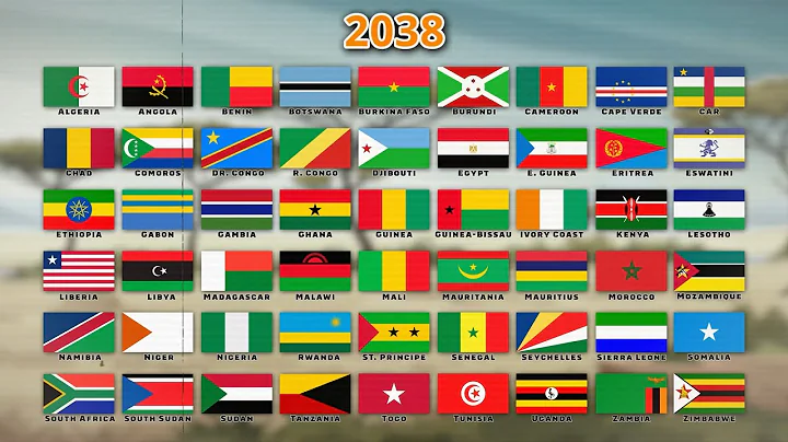 Evolution of All Future African Flags