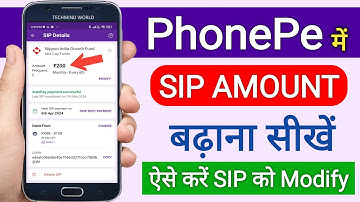 PhonePe me SIP Amount kaise badhaye | How to Increase Mutual Fund SIP Amount in Angel One |