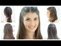 Peinados fáciles para cabello corto y media melena