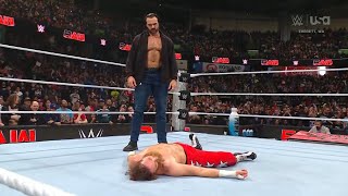 Drew Mc Intyre Makes A Comeback By Knocking Out Sami Zayn With A Claymore Kick Raw Dec. 02, 2024