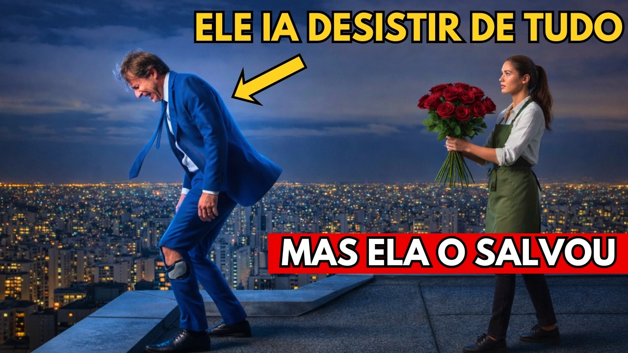 Milionário Tímido foi ABANDONADO pela esposa... até que uma FLORISTA o SALVOU